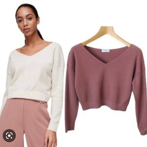 Babaton Lita Sweater (cotton and cashmere)